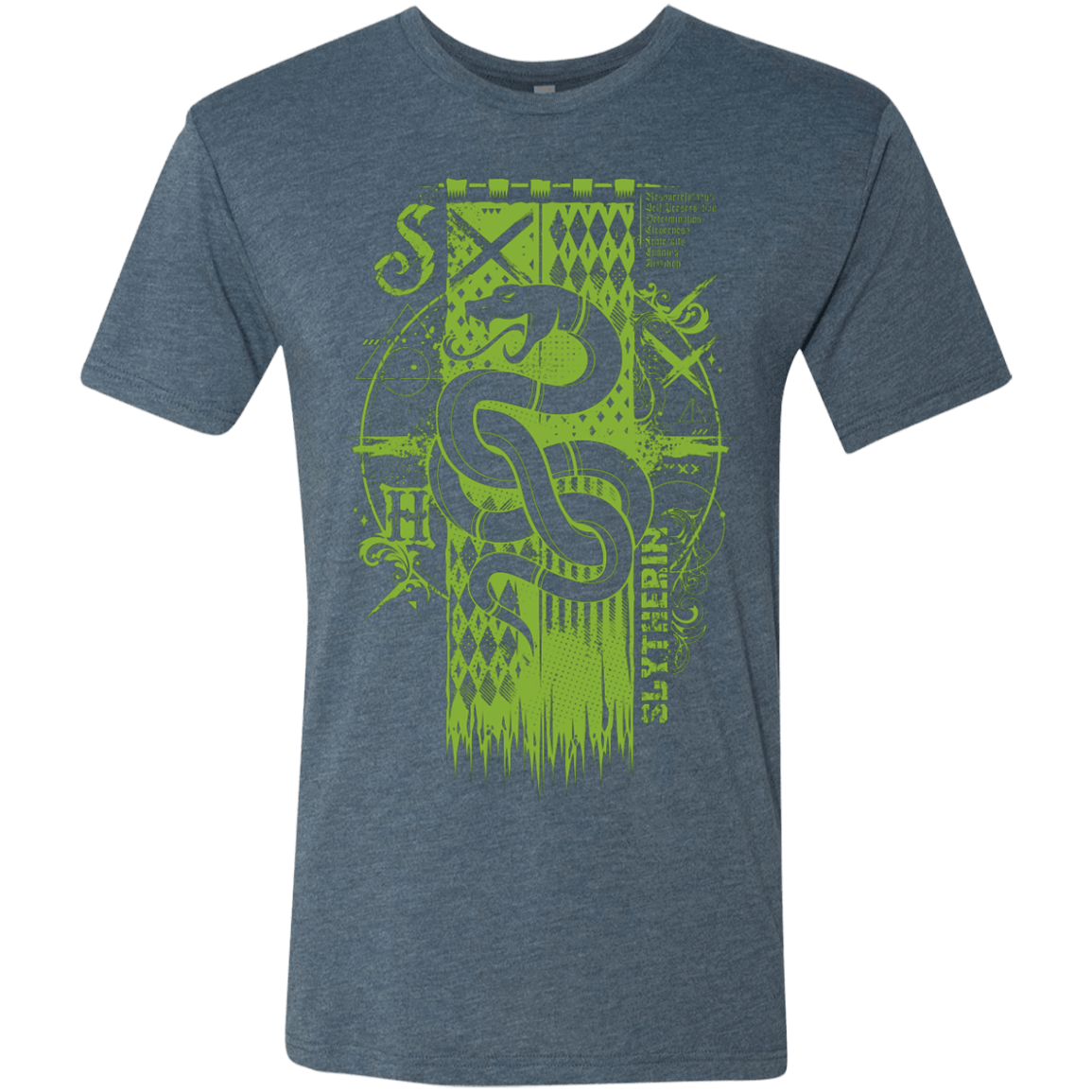 T-Shirts Indigo / Small Magic S House Men's Triblend T-Shirt