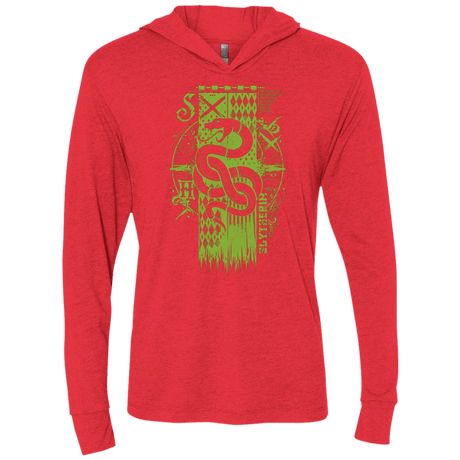 T-Shirts Vintage Red / X-Small Magic S House Triblend Long Sleeve Hoodie Tee