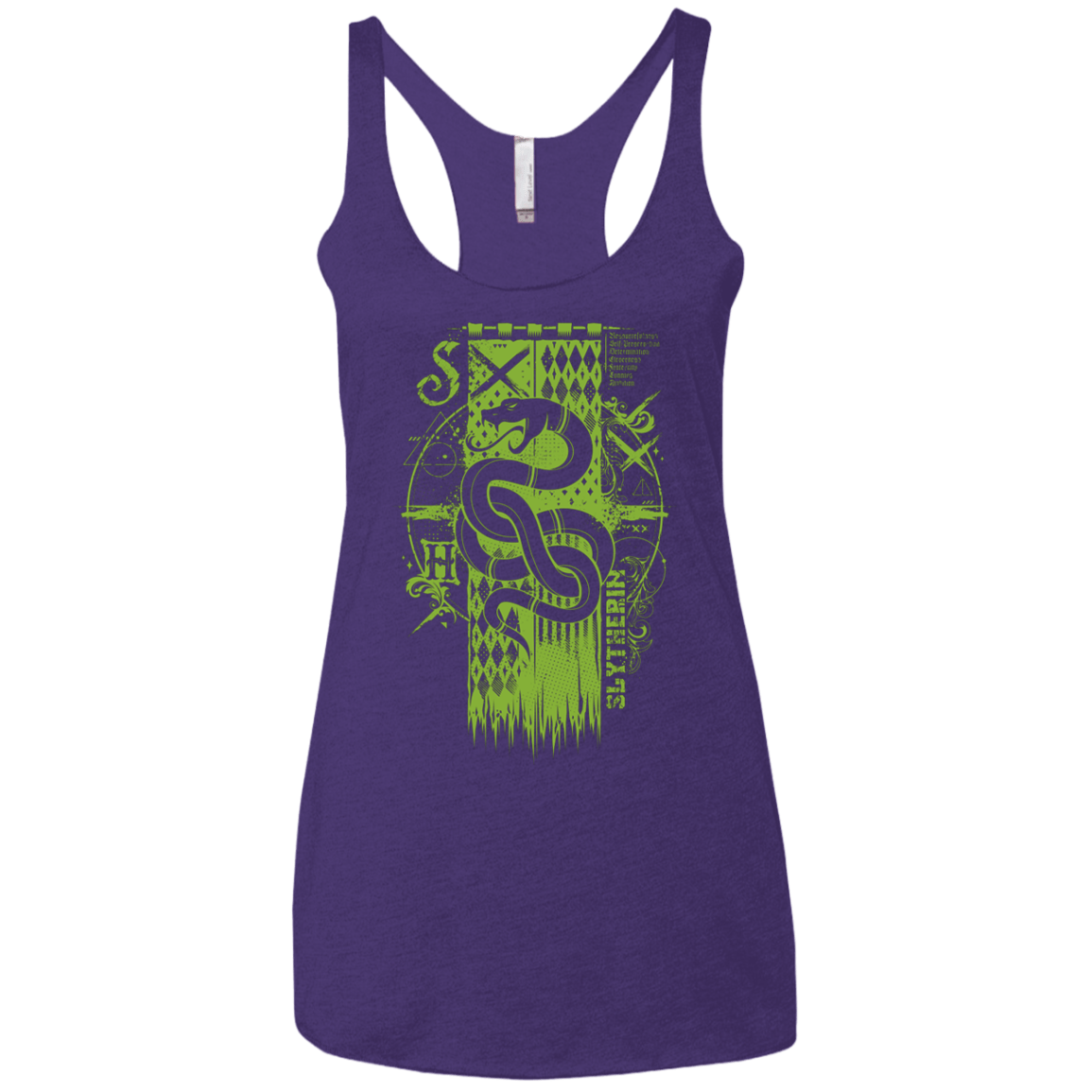 T-Shirts Purple Rush / X-Small Magic S House Women's Triblend Racerback Tank
