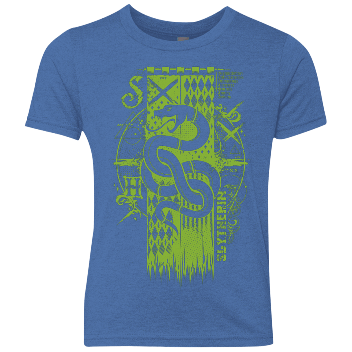 T-Shirts Vintage Royal / YXS Magic S House Youth Triblend T-Shirt