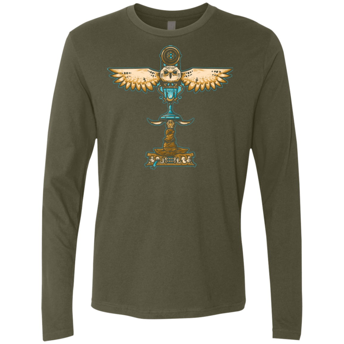 T-Shirts Military Green / Small MAGIC TOTEM Men's Premium Long Sleeve