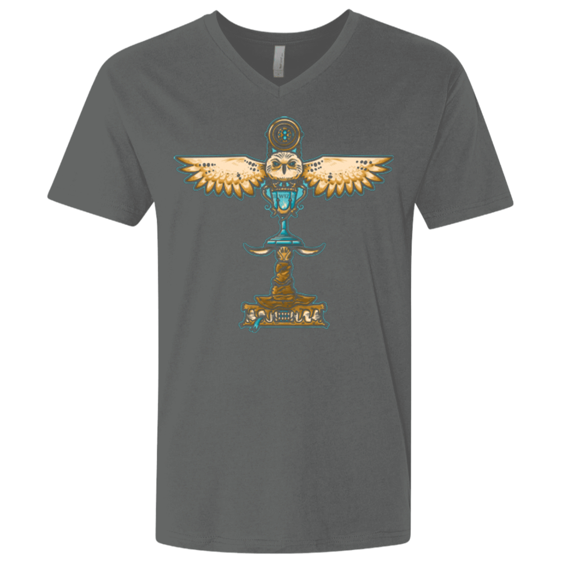 T-Shirts Heavy Metal / X-Small MAGIC TOTEM Men's Premium V-Neck