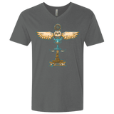 T-Shirts Heavy Metal / X-Small MAGIC TOTEM Men's Premium V-Neck
