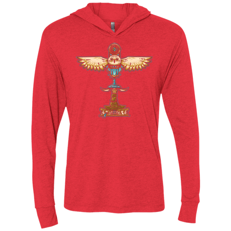 T-Shirts Vintage Red / X-Small MAGIC TOTEM Triblend Long Sleeve Hoodie Tee