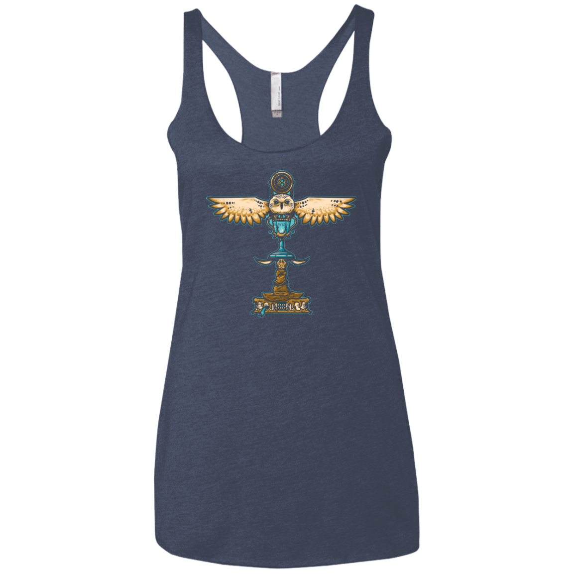 T-Shirts Vintage Navy / X-Small MAGIC TOTEM Women's Triblend Racerback Tank