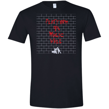 T-Shirts Black / X-Small Magic Wall Men's Semi-Fitted Softstyle