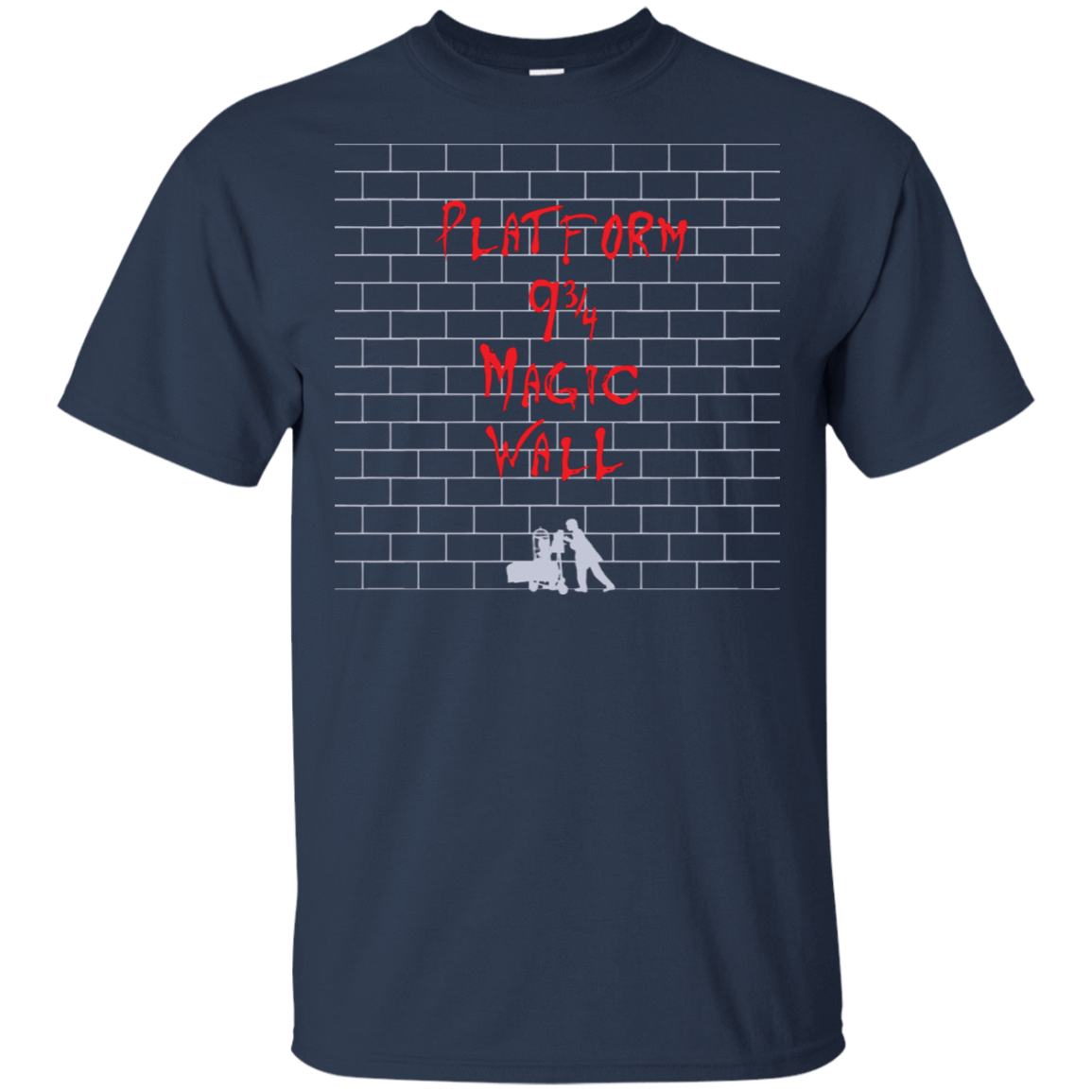T-Shirts Navy / S Magic Wall T-Shirt