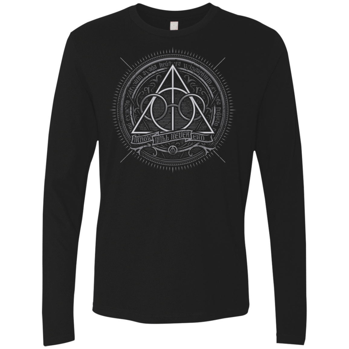 T-Shirts Black / Small Magic Will Never End Men's Premium Long Sleeve