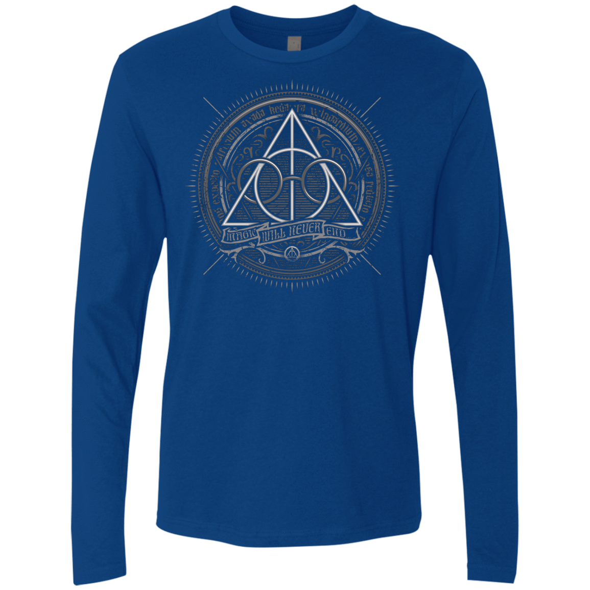 T-Shirts Royal / Small Magic Will Never End Men's Premium Long Sleeve