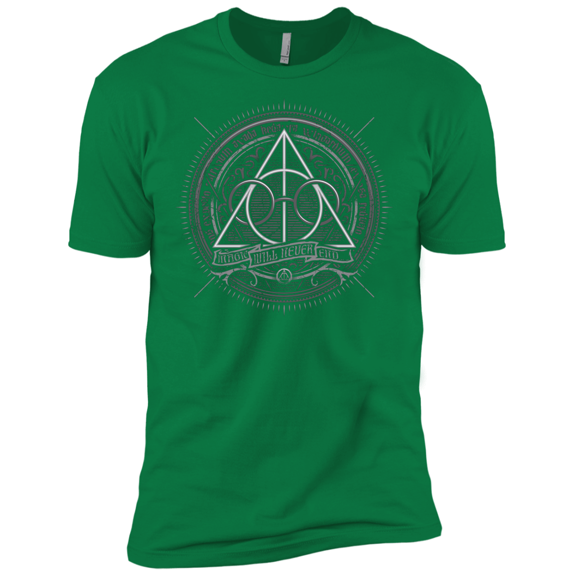T-Shirts Kelly Green / X-Small Magic Will Never End Men's Premium T-Shirt
