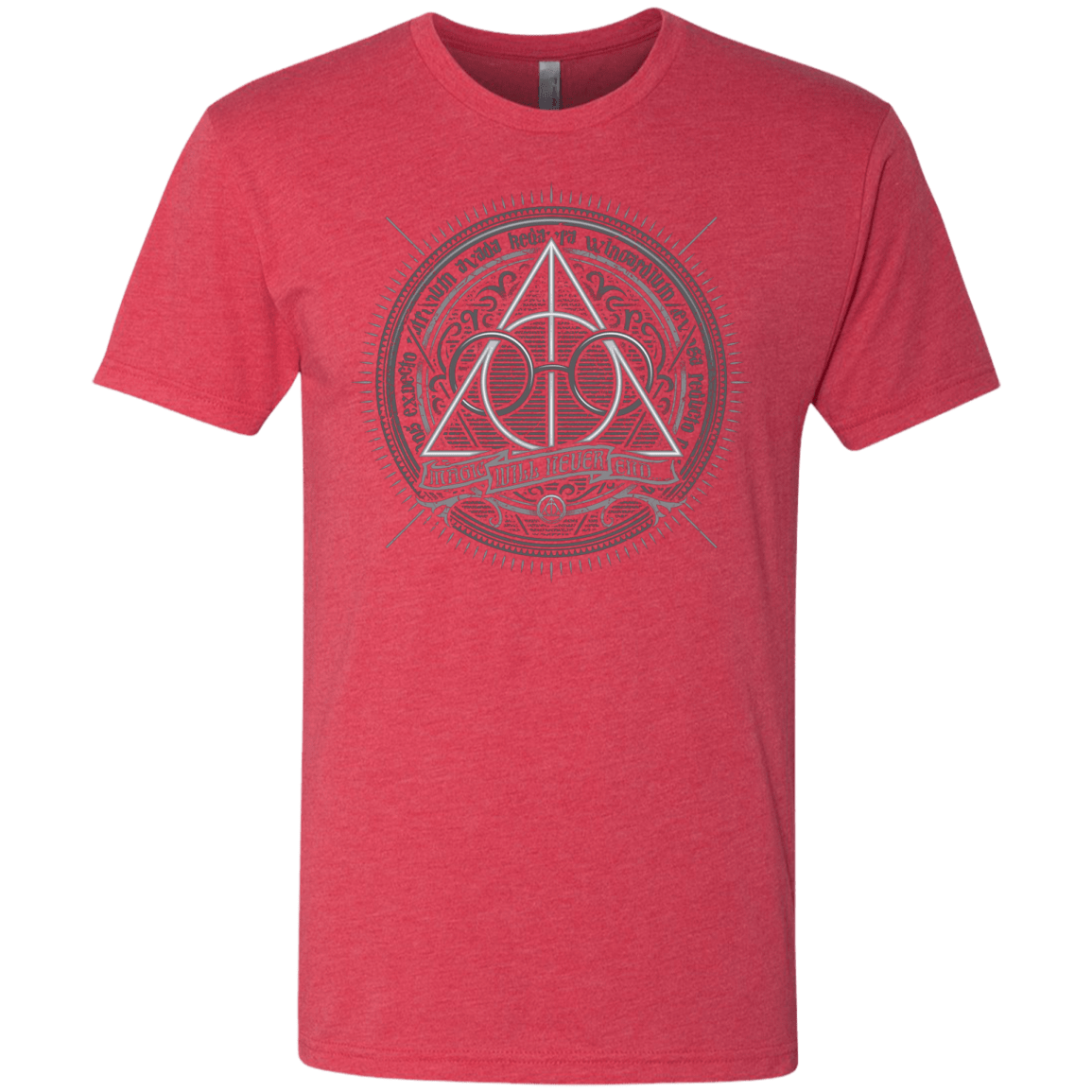 T-Shirts Vintage Red / Small Magic Will Never End Men's Triblend T-Shirt