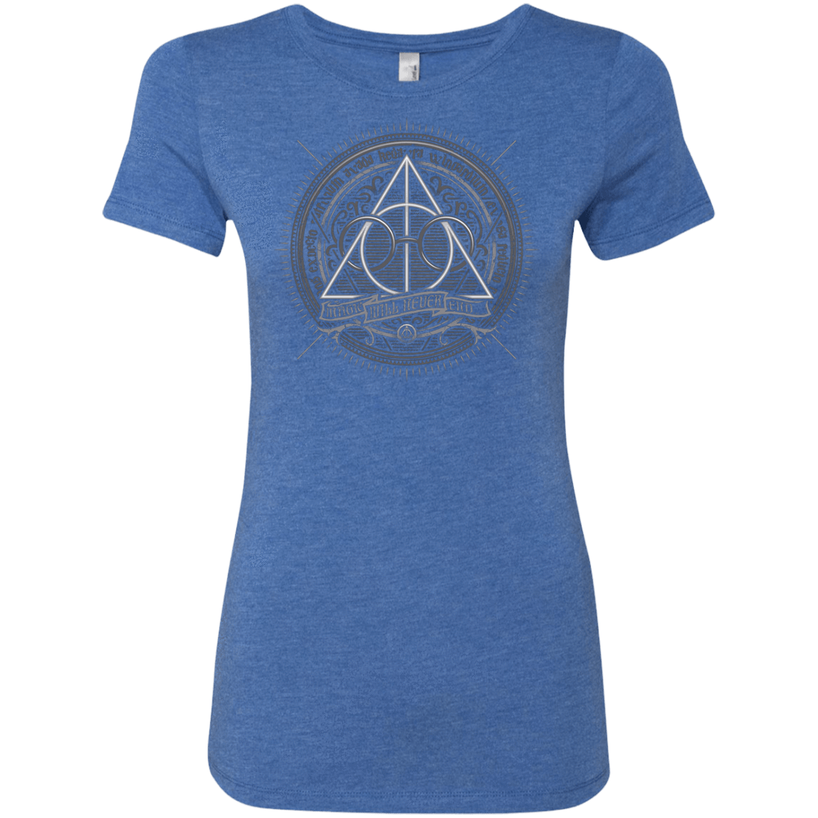 T-Shirts Vintage Royal / Small Magic Will Never End Women's Triblend T-Shirt