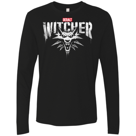 T-Shirts Black / S Magic Wolf Men's Premium Long Sleeve