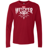 T-Shirts Cardinal / S Magic Wolf Men's Premium Long Sleeve