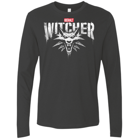 T-Shirts Heavy Metal / S Magic Wolf Men's Premium Long Sleeve