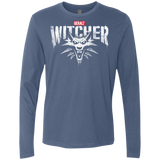 T-Shirts Indigo / S Magic Wolf Men's Premium Long Sleeve