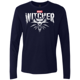 T-Shirts Midnight Navy / S Magic Wolf Men's Premium Long Sleeve
