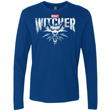 T-Shirts Royal / S Magic Wolf Men's Premium Long Sleeve