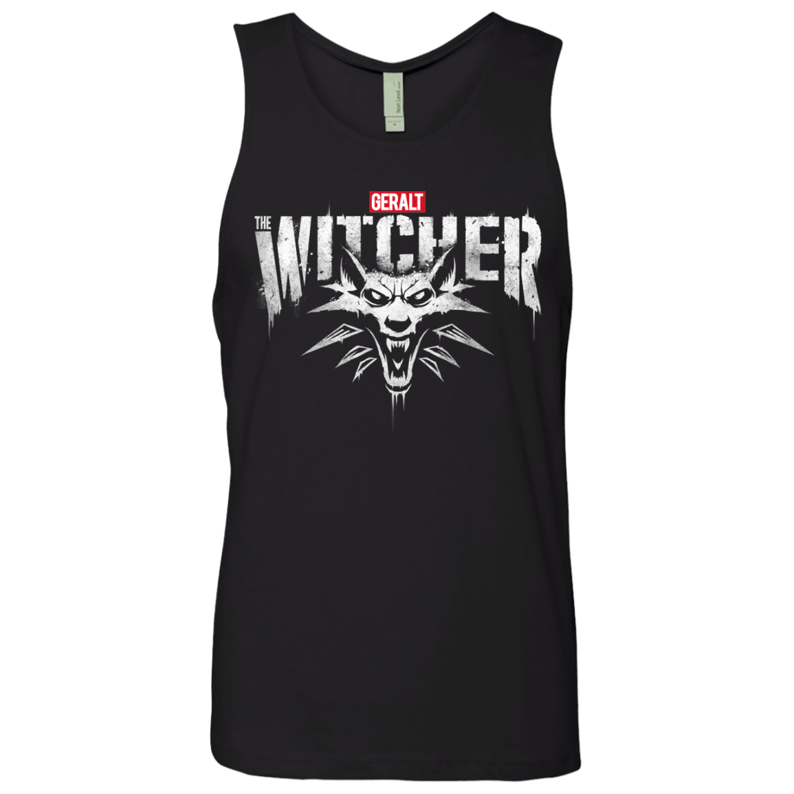 T-Shirts Black / S Magic Wolf Men's Premium Tank Top