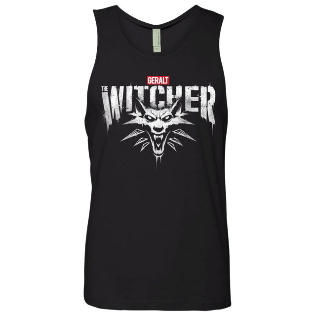 T-Shirts Black / S Magic Wolf Men's Premium Tank Top