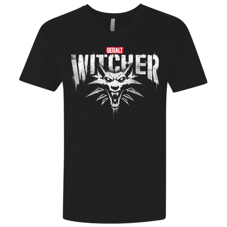 T-Shirts Black / X-Small Magic Wolf Men's Premium V-Neck
