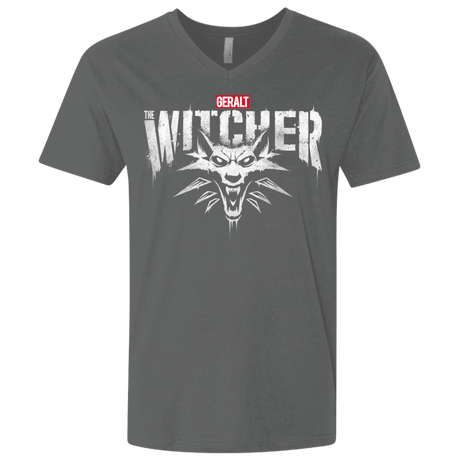 T-Shirts Heavy Metal / X-Small Magic Wolf Men's Premium V-Neck