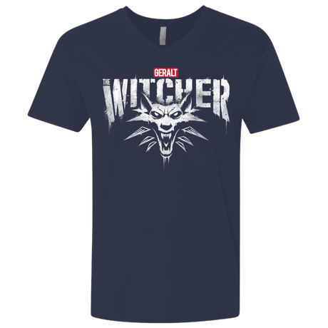T-Shirts Midnight Navy / X-Small Magic Wolf Men's Premium V-Neck