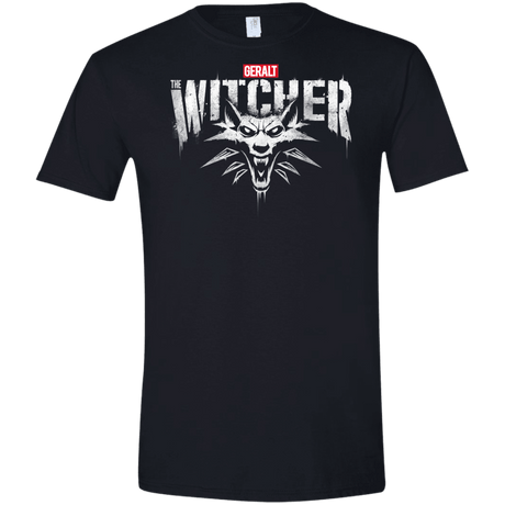 T-Shirts Black / X-Small Magic Wolf Men's Semi-Fitted Softstyle