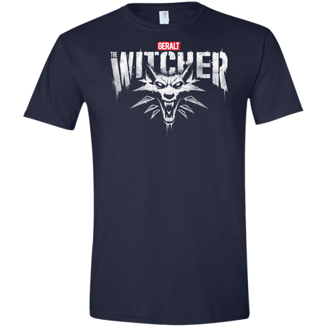 T-Shirts Navy / X-Small Magic Wolf Men's Semi-Fitted Softstyle