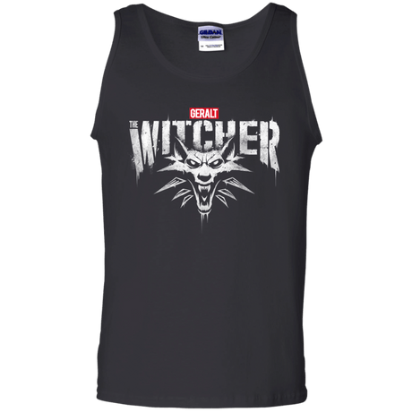 T-Shirts Black / S Magic Wolf Men's Tank Top