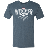T-Shirts Indigo / S Magic Wolf Men's Triblend T-Shirt