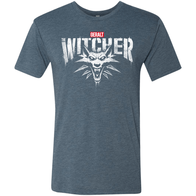 T-Shirts Indigo / S Magic Wolf Men's Triblend T-Shirt