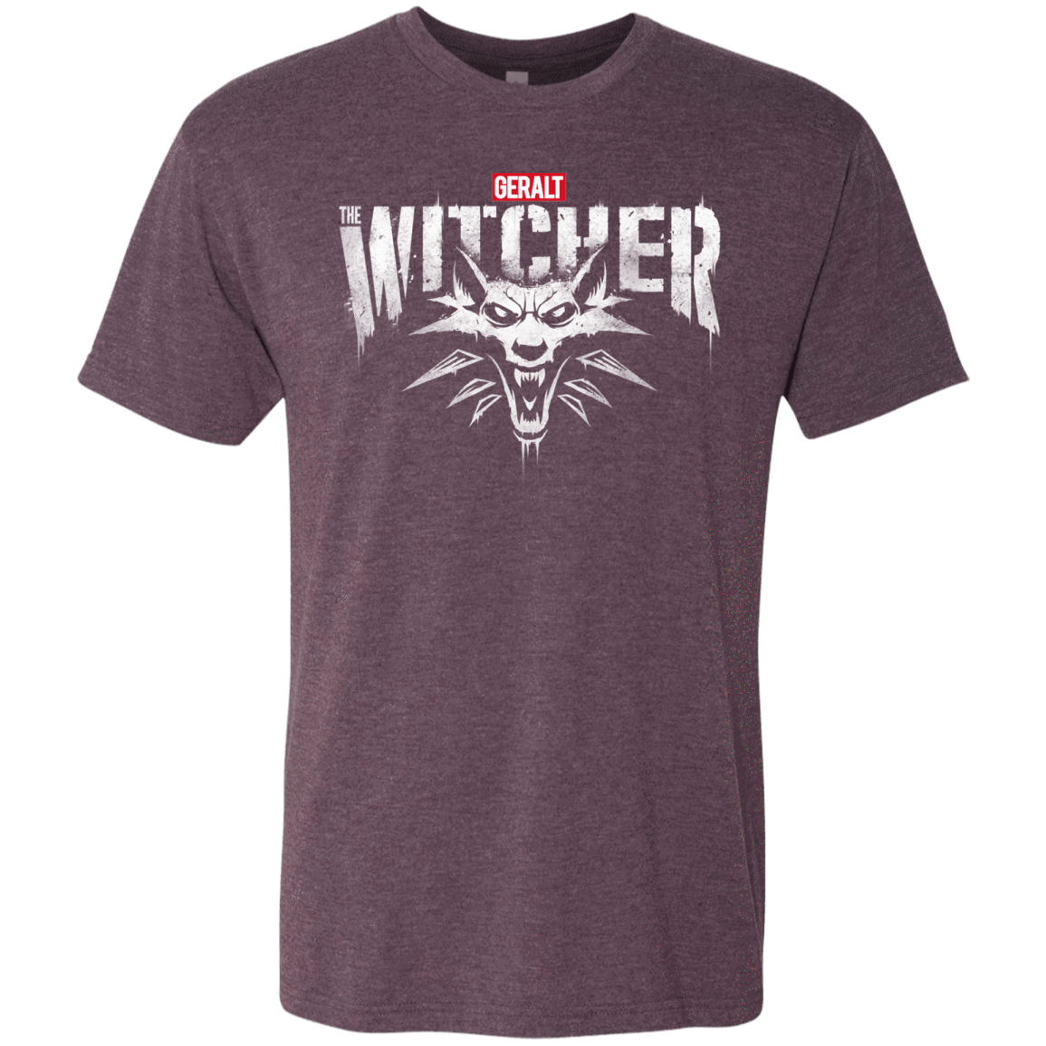 T-Shirts Vintage Purple / S Magic Wolf Men's Triblend T-Shirt