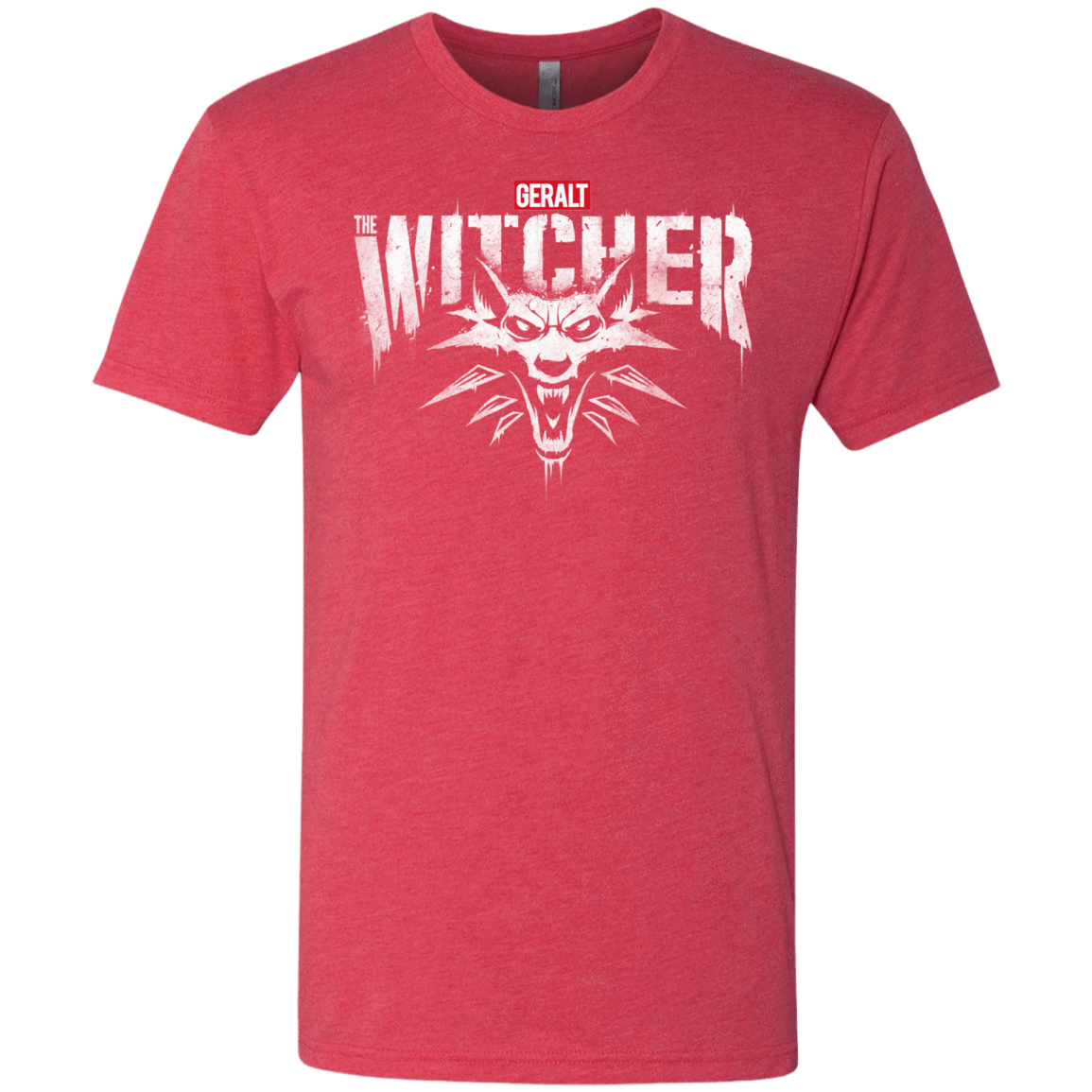T-Shirts Vintage Red / S Magic Wolf Men's Triblend T-Shirt