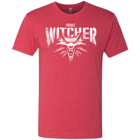 T-Shirts Vintage Red / S Magic Wolf Men's Triblend T-Shirt