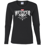T-Shirts Black / S Magic Wolf Women's Long Sleeve T-Shirt