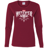 T-Shirts Cardinal / S Magic Wolf Women's Long Sleeve T-Shirt
