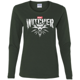 T-Shirts Forest / S Magic Wolf Women's Long Sleeve T-Shirt