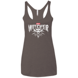 T-Shirts Macchiato / X-Small Magic Wolf Women's Triblend Racerback Tank
