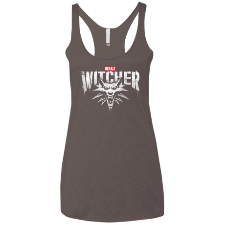 T-Shirts Macchiato / X-Small Magic Wolf Women's Triblend Racerback Tank