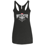 T-Shirts Vintage Black / X-Small Magic Wolf Women's Triblend Racerback Tank