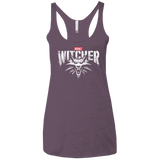 T-Shirts Vintage Purple / X-Small Magic Wolf Women's Triblend Racerback Tank