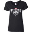 T-Shirts Black / S Magic Wolf Women's V-Neck T-Shirt