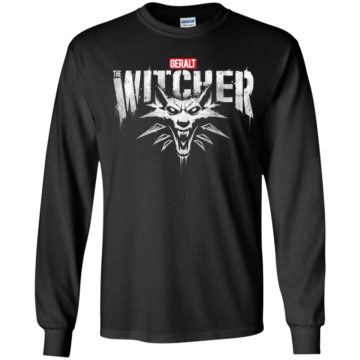 T-Shirts Black / YS Magic Wolf Youth Long Sleeve T-Shirt