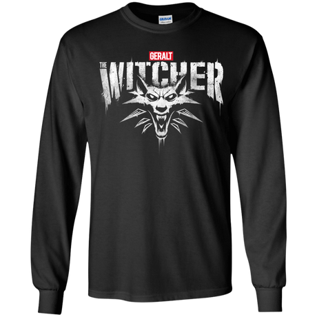 T-Shirts Black / YS Magic Wolf Youth Long Sleeve T-Shirt