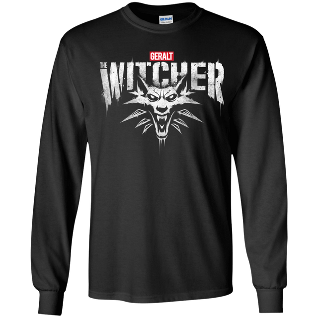 T-Shirts Black / YS Magic Wolf Youth Long Sleeve T-Shirt