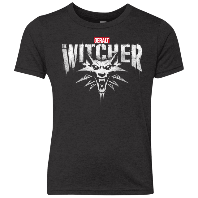 T-Shirts Vintage Black / YXS Magic Wolf Youth Triblend T-Shirt