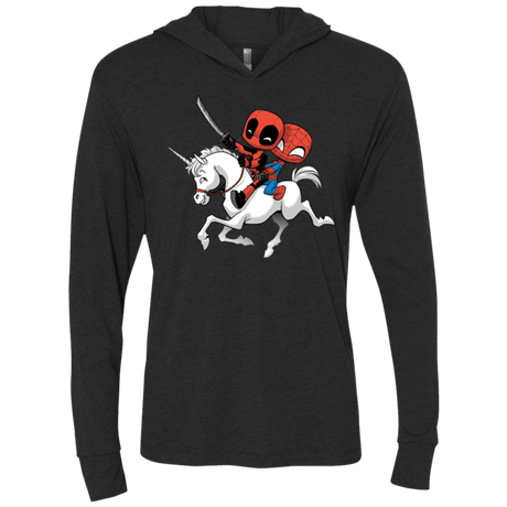 T-Shirts Vintage Black / X-Small Magical Friends Triblend Long Sleeve Hoodie Tee