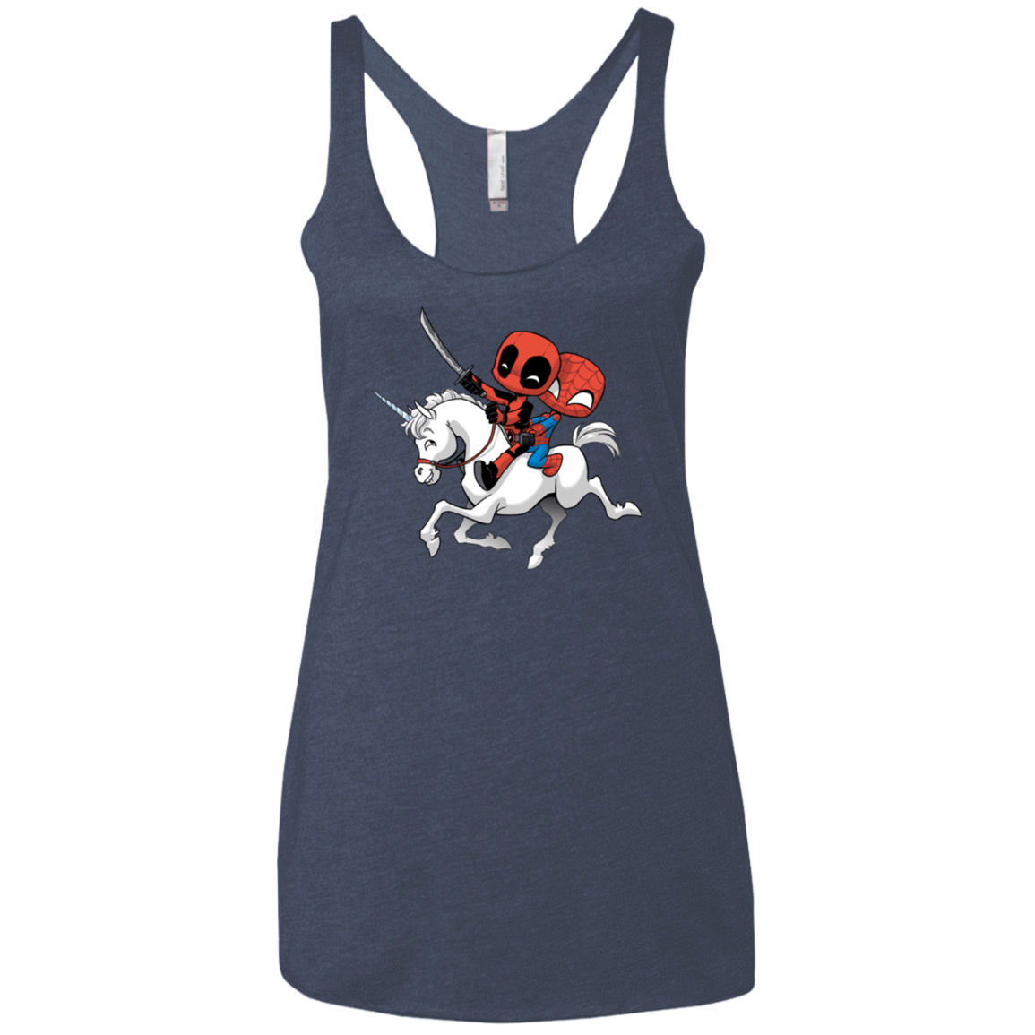 T-Shirts Vintage Navy / X-Small Magical Friends Women's Triblend Racerback Tank