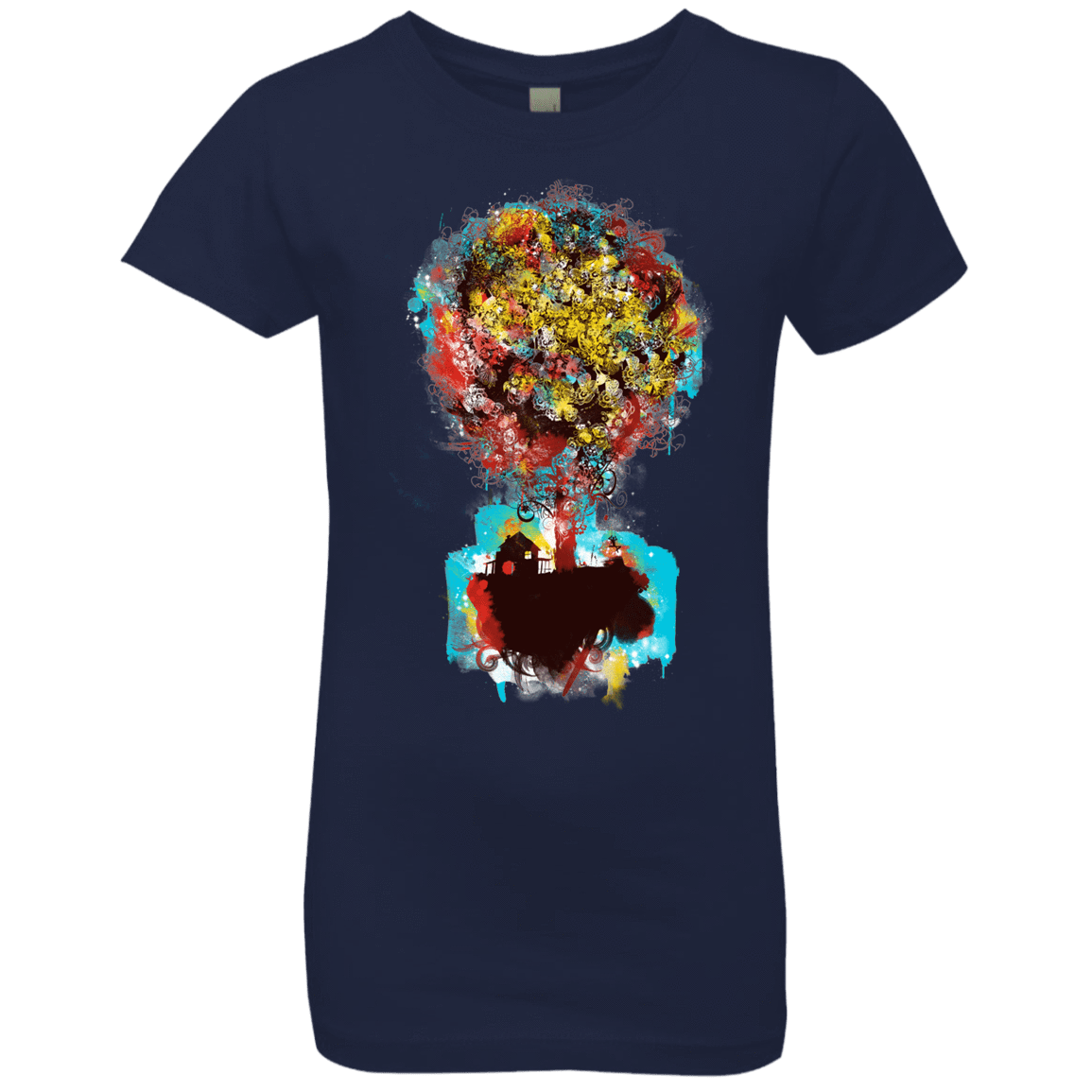 T-Shirts Midnight Navy / YXS Magical Tree Girls Premium T-Shirt